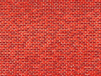 015-50504 - 1 Dekorpappe Ziegelmauer rot lose